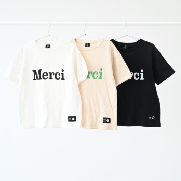 【25SS】Merci　Tシャツ / アイボリー