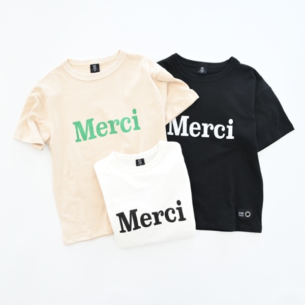 【25SS】Merci　Tシャツ / アイボリー