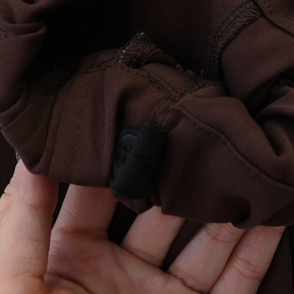 【25FW】タックバレルパンツ / チャコールグレー