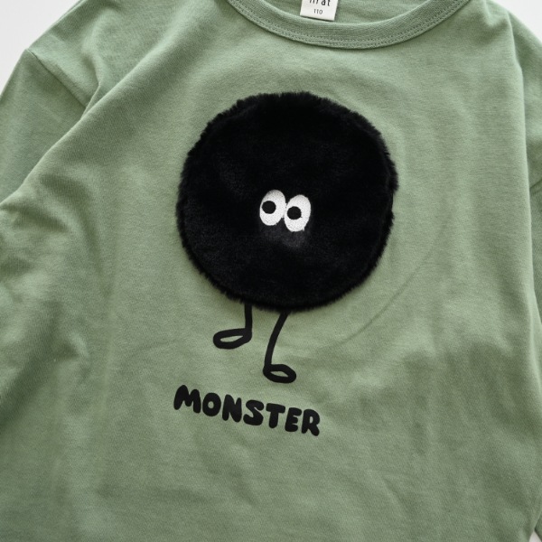 【25FW】モンスター ロングＴシャツ / オリーブ