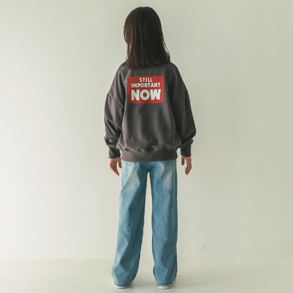 【25FW】GOOD FUTURE トレーナー / チャコールグレー