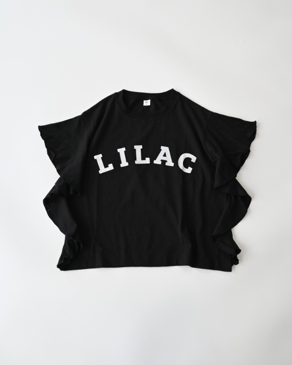 【エヌエイチティー】LILACフレアーTシャツ / ブラック