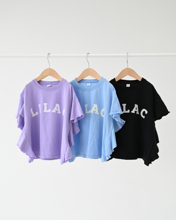 【エヌエイチティー】LILACフレアーTシャツ / ブラック