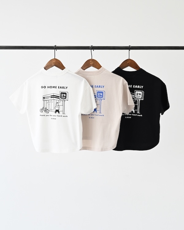 【ジェネレーター】G.BEAR Tシャツ / ブラック
