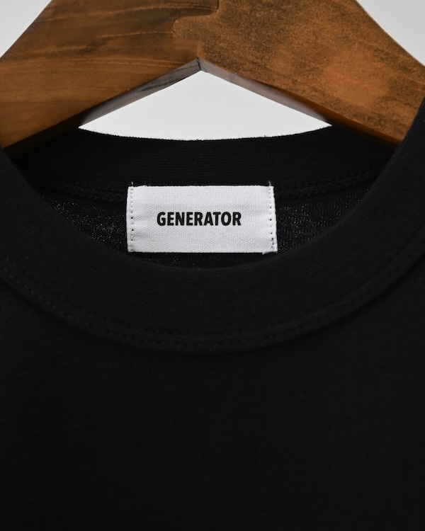 【ジェネレーター】G.BEAR Tシャツ / ブラック