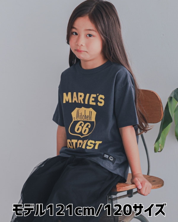 【ゼロスタンダード】MARIE’STシャツ / チャコールグレー