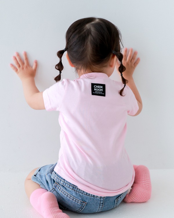 【チークルーム】冷やし中華 Tシャツ / ピンク
