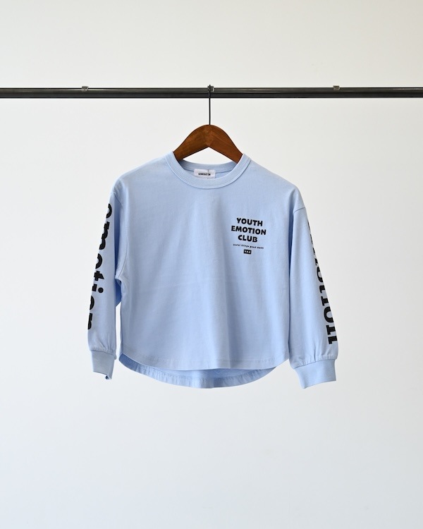 【ジェネレーター】emotion L/S Tシャツ / サックス