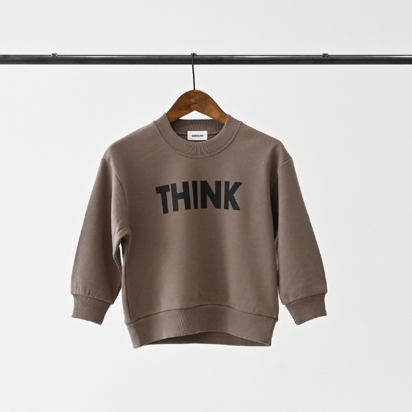 【25FW】THINK トレーナー / アッシュグレー