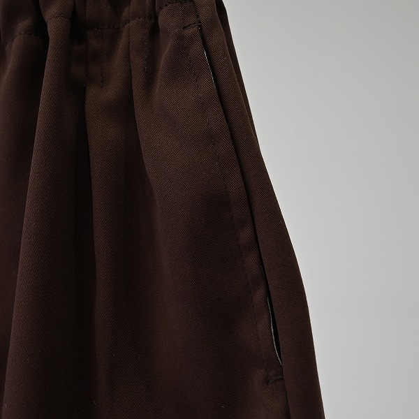 【25FW】タックバレルパンツ / ブラック