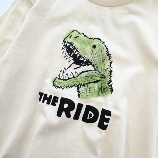 【25FW】恐竜なりきり ロングＴシャツ / アイボリー