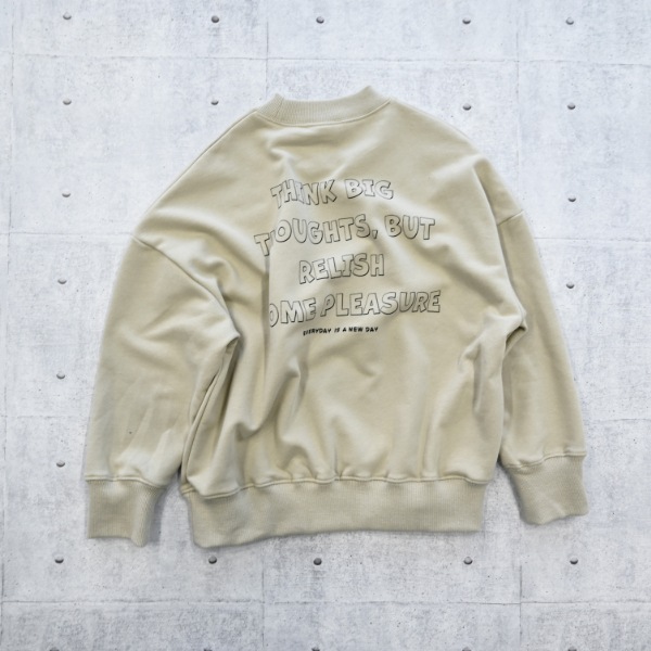 【25FW】EVERYDAY トレーナー / サンド