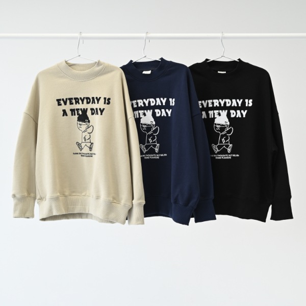 【25FW】EVERYDAY トレーナー / サンド