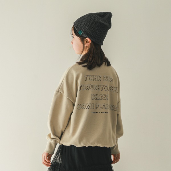 【25FW】EVERYDAY トレーナー / サンド