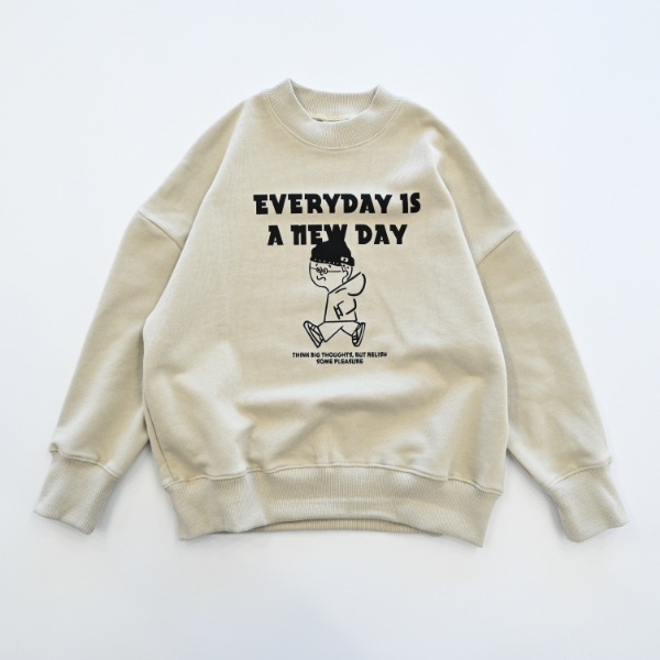 【25FW】EVERYDAY トレーナー / サンド