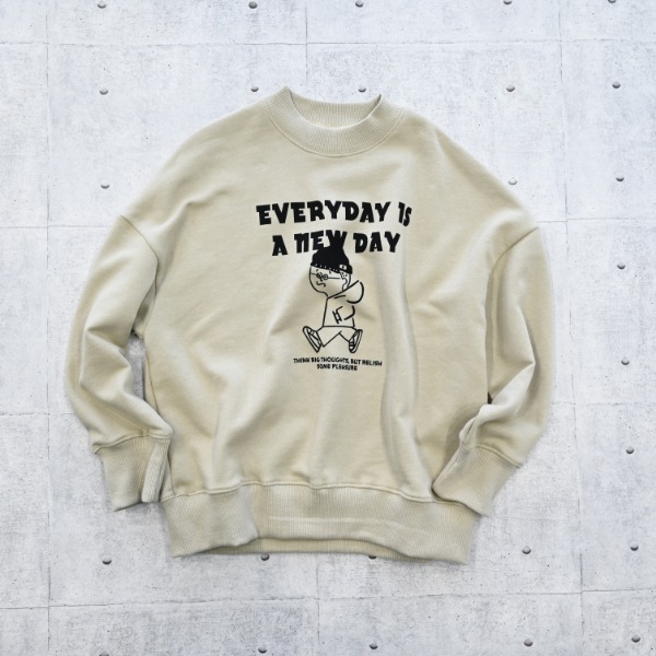 【25FW】EVERYDAY トレーナー / サンド