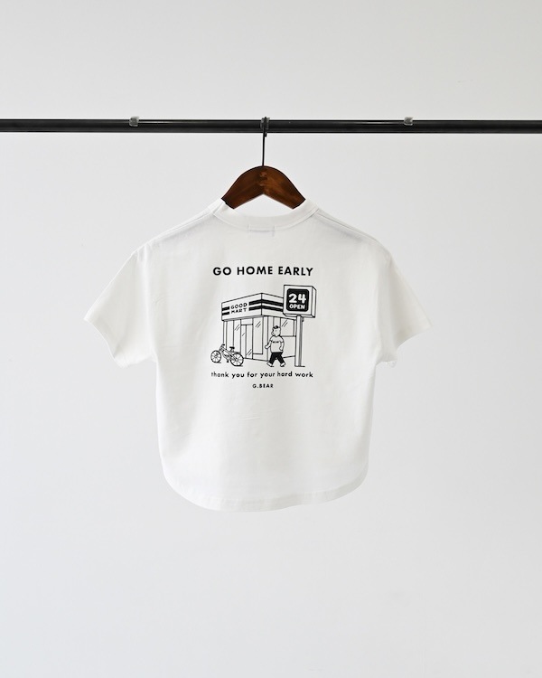 【ジェネレーター】G.BEAR Tシャツ / ホワイト