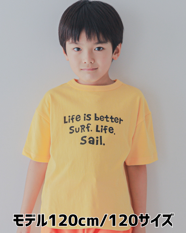 【セカンド】SALING CREW Tシャツ / イエロー