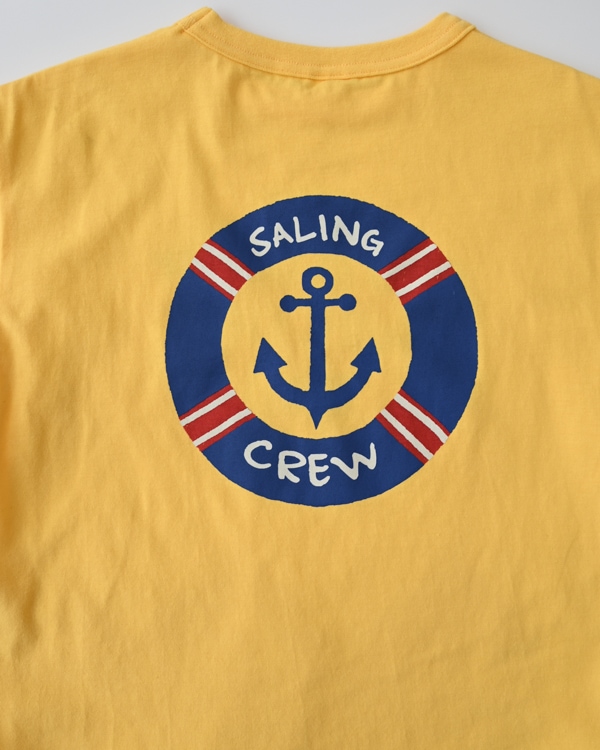 【セカンド】SALING CREW Tシャツ / イエロー