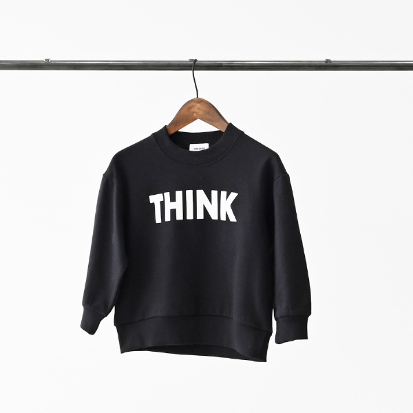 【25FW】THINK トレーナー / ブラック