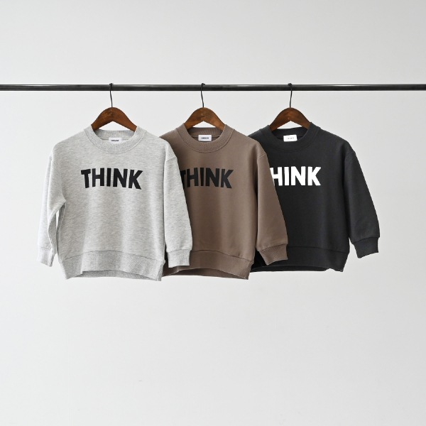 【25FW】THINK トレーナー / ブラック