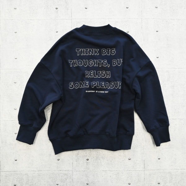 【25FW】EVERYDAY トレーナー / ネイビー
