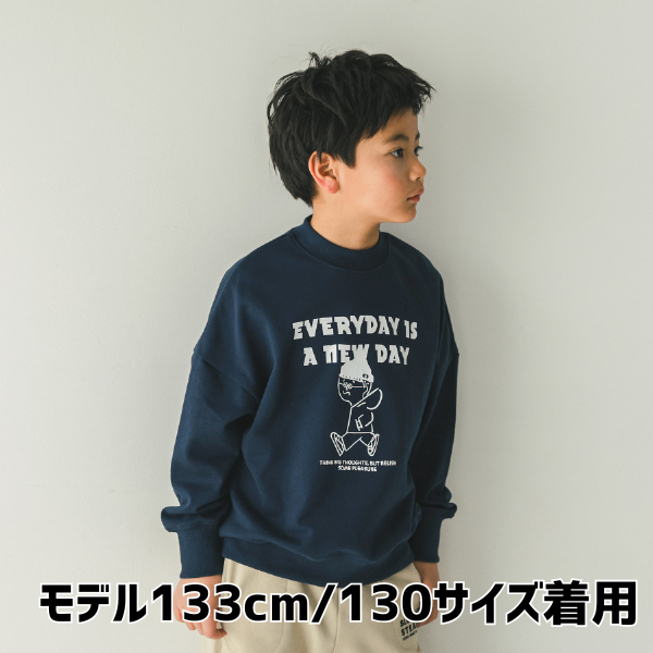 【25FW】EVERYDAY トレーナー / ネイビー