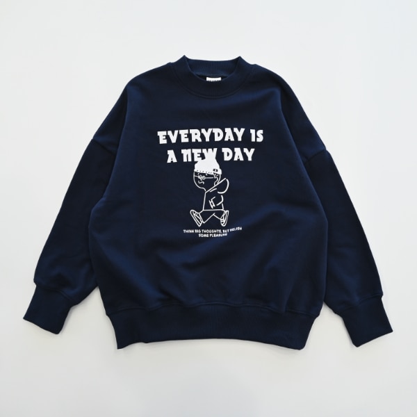 【25FW】EVERYDAY トレーナー / ネイビー