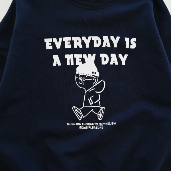 【25FW】EVERYDAY トレーナー / ネイビー