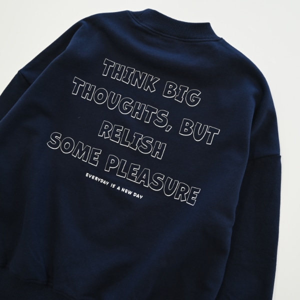 【25FW】EVERYDAY トレーナー / ネイビー