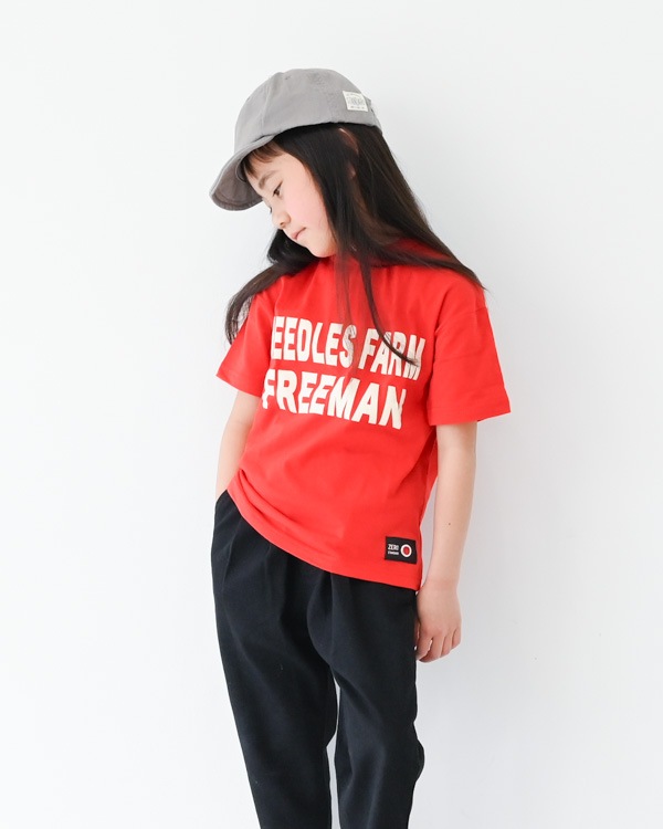 【ゼロスタンダード】FREEMANTシャツ / レッド