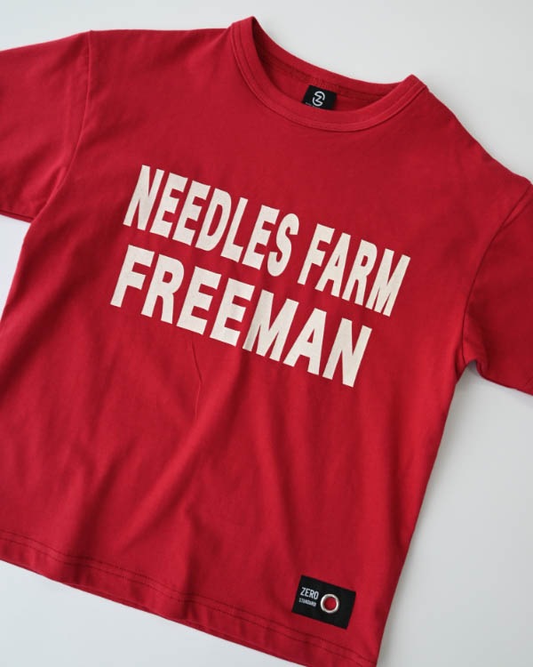 【26PS】FREEMANTシャツ / レッド