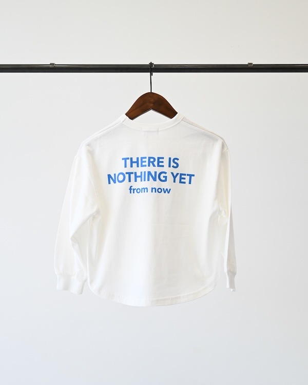 【ジェネレーター】NOTHING L/S Tシャツ / ホワイト