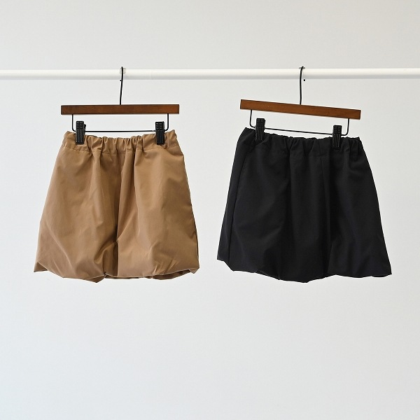 【25FW】バルーンスカート / ブラック