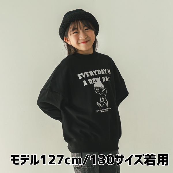 【25FW】EVERYDAY トレーナー / ブラック
