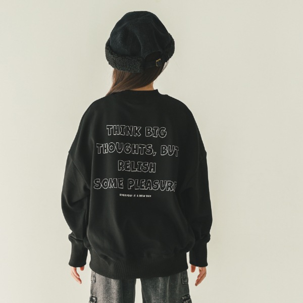 【25FW】EVERYDAY トレーナー / ブラック