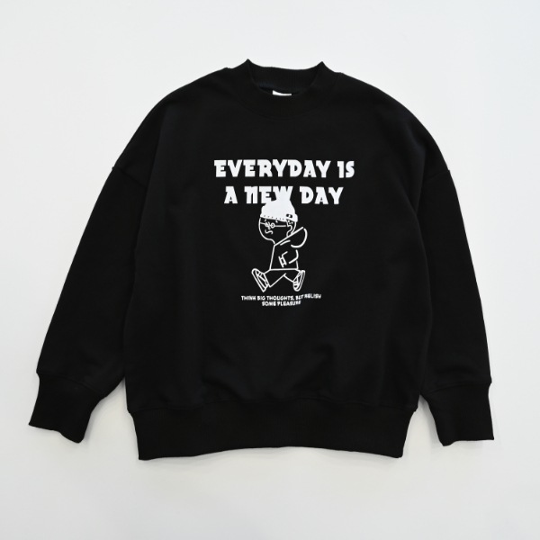 【25FW】EVERYDAY トレーナー / ブラック