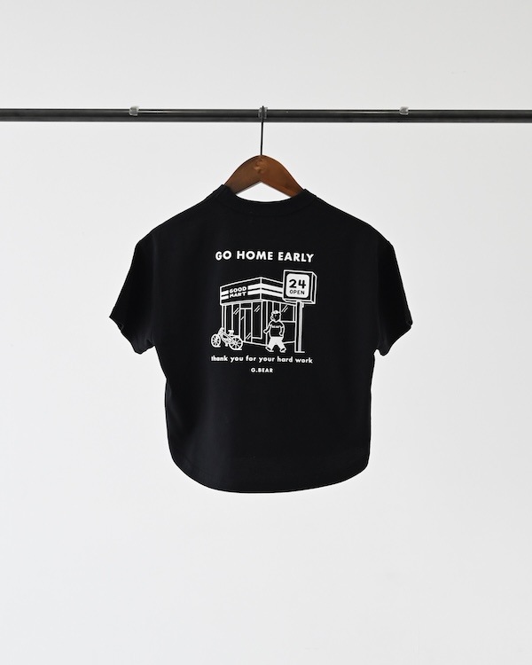 【ジェネレーター】G.BEAR Tシャツ / ブラック