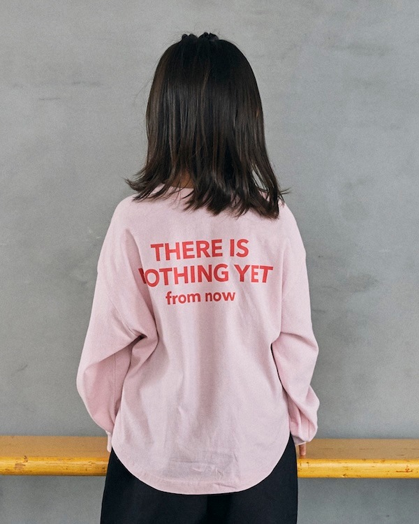 【ジェネレーター】NOTHING L/S Tシャツ / ピンク