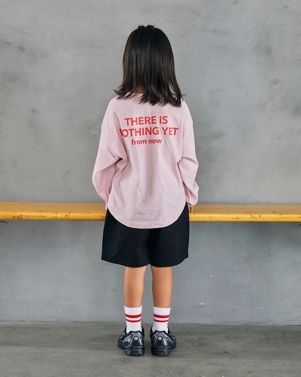 【ジェネレーター】NOTHING L/S Tシャツ / ピンク