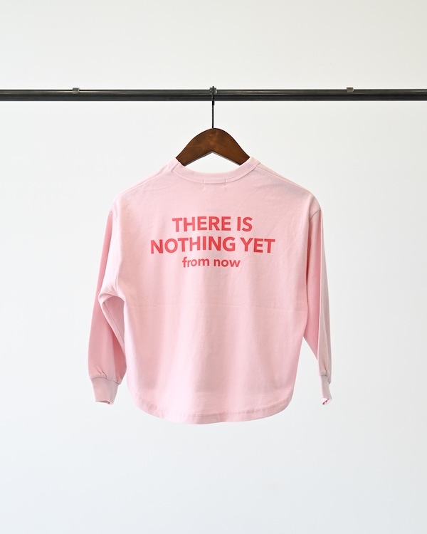 【ジェネレーター】NOTHING L/S Tシャツ / ピンク