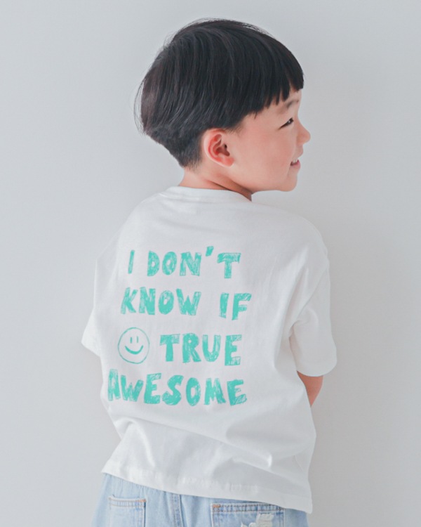 【セカンド】SMILE Tシャツ / オフホワイト