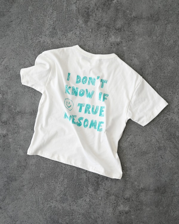 【セカンド】SMILE Tシャツ / オフホワイト