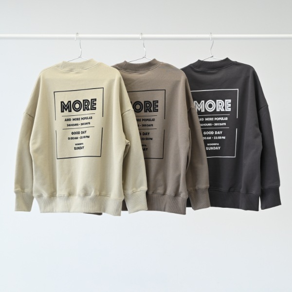 【25FW】WONDER トレーナー / サンド