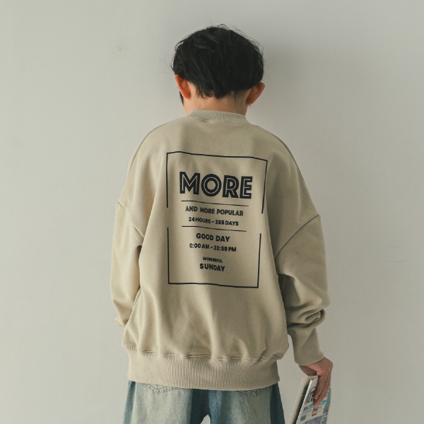 【25FW】WONDER トレーナー / サンド