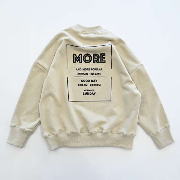 【25FW】WONDER トレーナー / サンド