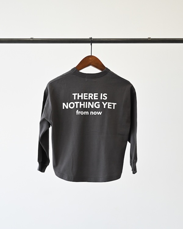 【ジェネレーター】NOTHING L/S Tシャツ / チャコールグレー