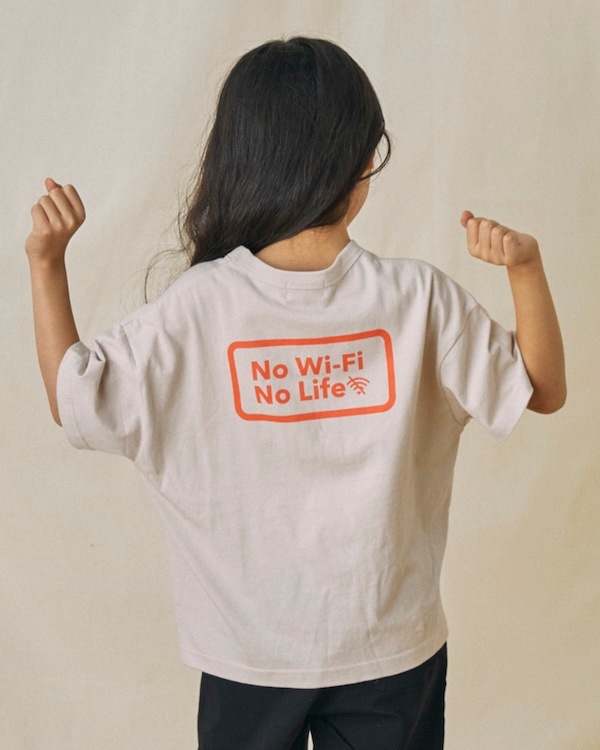 【フォブ】Wi-Fi Tシャツ / サンド