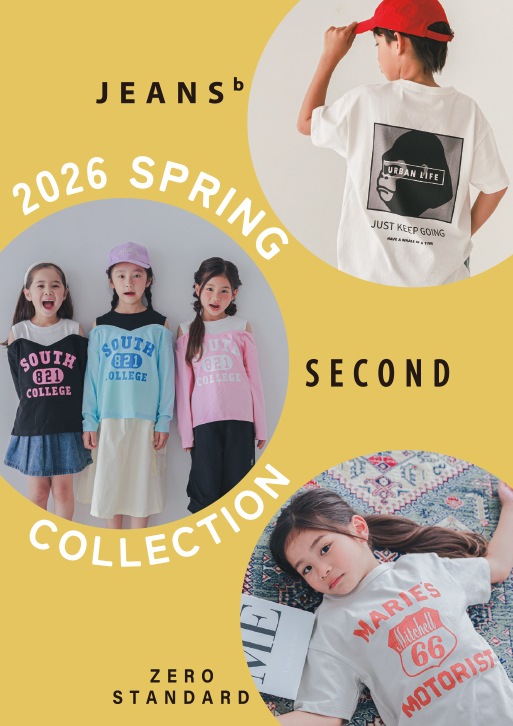 【26PS】ルックブック｜JEANS-b（ジーンズベー） × SECOND（セカンド） × ZERO STANDARD（ゼロスタンダード）
