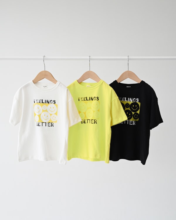 【セカンド】SMILE Tシャツ / ブラック